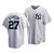 MenS New York Yankees Giancarlo Stanton #27 Cooperstown Collection White Home Jersey