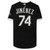 Eloy Jimenez Chicago White Sox Fanatics  Autographed Black Nike Replica Replica  Jersey