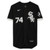 Eloy Jimenez Chicago White Sox Fanatics  Autographed Black Nike Replica Replica  Jersey