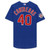 Willson Contreras Chicago Cubs Fanatics  Autographed Blue Nike Replica Replica  Jersey