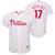 Rhys Hoskins White Philadelphia Phillies Player Replica Jersey