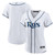 Tampa Bay Rays Nike Replica Replica Women's Home Blank Replica Jersey - White