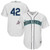 Seattle Mariners Majestic 2019 Jackie Robinson Day Official Cool Base Jersey White 2019