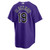 Charlie Blackmon Colorado Rockies Nike Replica Replica Alternate Replica Player Name Jersey - Purple