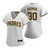 Womens San Diego Padres #30 Eric Hosmer 2020 White Jersey Gift For Orioles Fans