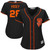 Buster Posey San Francisco Giants Majestic Womens Alternate Cool Base Player Jersey Black 2019
