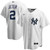 New York Yankees Derek Jeter #2 2020 MLB White Jersey