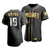 Men'S San Diego Padres Tony Gwynn #19 Golden Edition Black  Jersey