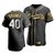 Men'S Atlanta Braves Mike Soroka #40 Gold Edition Black  Jersey