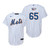 New York Mets #65 Trevor May 2020 Alternate White Jersey Gift For Mets Fans