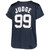 WomenS Aaron Judge Gray/Navy New York Yankees Plus Size Jersey