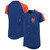 Stitches Royal New York Mets Logo Button-Down Jersey