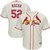 St. Louis Cardinals Majestic Alternate Official Cool Base Player Jersey Cream 2019