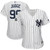 Aaron Judge New York Yankees Majestic Womens 2021 London Series Cool Base Player Jersey Jersey White/Navy 2021