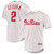 MenS Majestic Jean Segura White Philadelphia Phillies Home Official Player Jersey