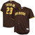 Men'S San Diego Padres Fernando Tatis Jr. Brown Big & Tall Player Baseball Jersey Mlb Baseball Jersey241
