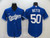 Los Angeles Dodgers Mookie Betts #50 2020 Mlb Navy Blue Jersey