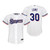 Texas Rangers #30 Nathaniel Lowe 2020 White Jersey Gift For Rangers Fans