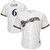 Lorenzo Cain Milwaukee Brewers Majestic Official Cool Base Player Jersey White 2019