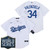 Los Angeles Dodgers Fernando Valenzuela #34 2020 Mlb White Jersey