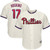 Rhys Hoskins Philadelphia Phillies Majestic Alternate Official Cool Base Player Jersey Cream 2019