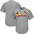 St. Louis Cardinals Majestic Official Cool Base Jersey Gray 2019