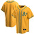 Mens Oakland Athletics Gold Alternate Team Jersey Gift For Oakland Athletics Fans