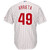 Jake Arrieta Philadelphia Phillies Majestic Official Cool Base Player Jersey - White