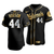 Men'S Washington Nationals Daniel Hudson #44 Gold Edition Black  Jersey