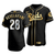 Men'S Cincinnati Reds Anthony Desclafani #28 Golden Edition Black  Jersey