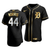 Men'S Detroit Tigers Daniel Norris #44 Golden Edition Black  Jersey