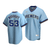 Men'S Milwaukee Brewers Brandon Woodruff #53 Cooperstown Collection Powder Blue Road Jersey