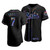 Cincinnati Reds Eugenio Suarez #7 Iridescent Logo Holographic Limited Jersey Black