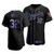 Kansas City Royals Jesse Hahn #32 Iridescent Logo Holographic Limited Jersey Black