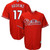 Rhys Hoskins Philadelphia Phillies Majestic Cool Base Player Replica Jersey - Red