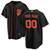 San Francisco Giants Mlb 2020 Personalized Custom Black Custom Jersey