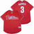 Philadelphia Phillies Bryce Harper #3 2020 Mlb Red Jersey