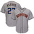 Jose Altuve Houston Astros Majestic Road Official Cool Base Player Jersey Gray 2019