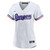Texas Rangers Nike Replica Replica Women's Home Blank Replica Jersey - White