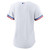 Texas Rangers Nike Replica Replica Women's Home Blank Replica Jersey - White