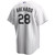 Colorado Rockies Nolan Arenado #28 2020 Mlba White Stripe Lines Jersey