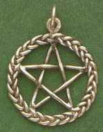 Braided Pentagram Pentacle by Brigid's Fire