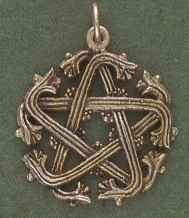 Fruit and Vine  Pentacle by Brigid's Fire