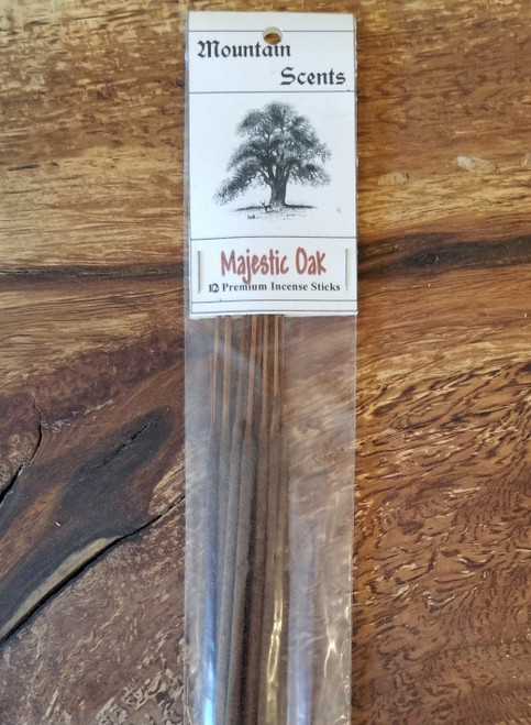 Majestic Oak Mountains Scents Premium Incense Sticks