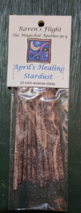 April's Healing Stardust Mini Stick Incense