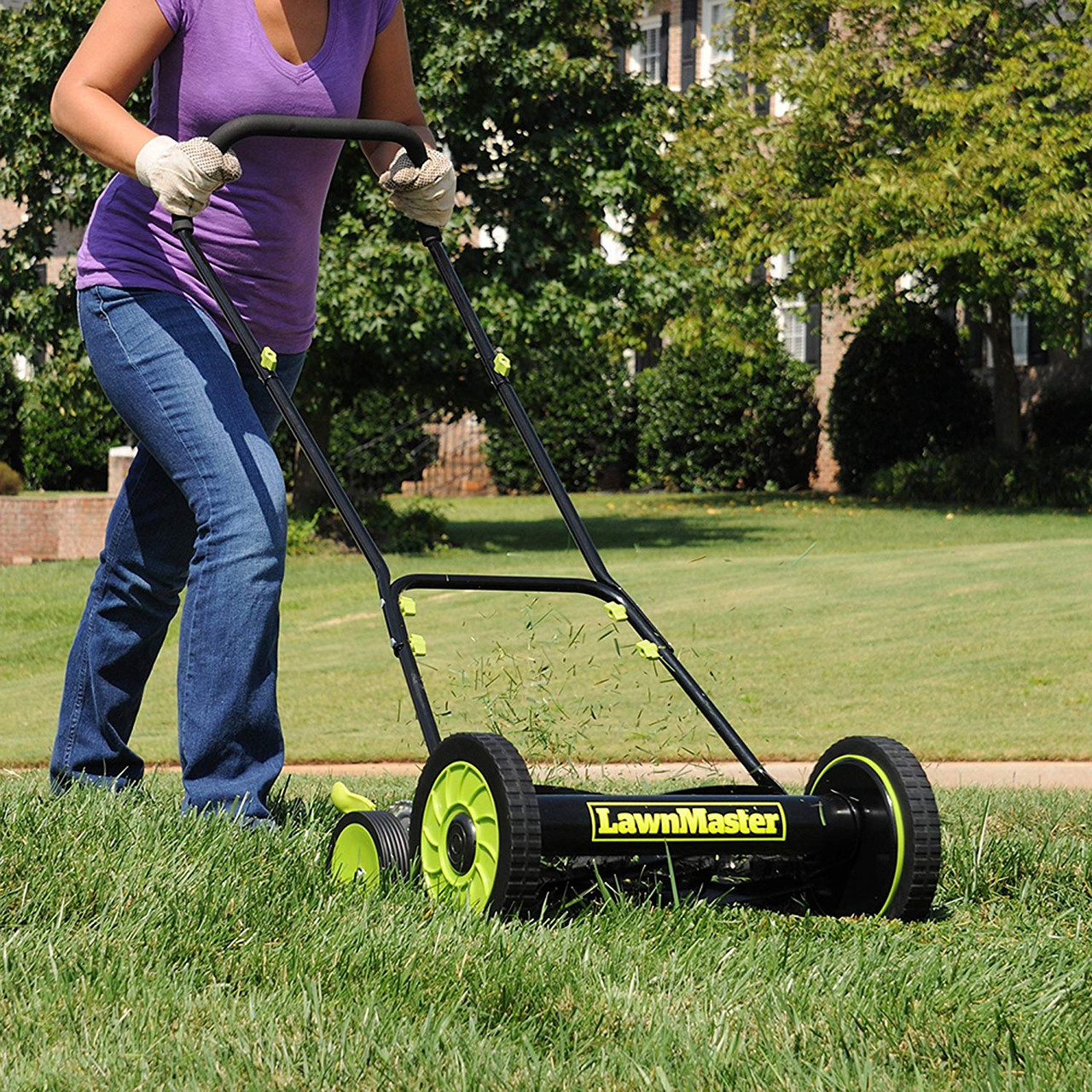 16-Inch Reel Lawn Mower - LawnMaster