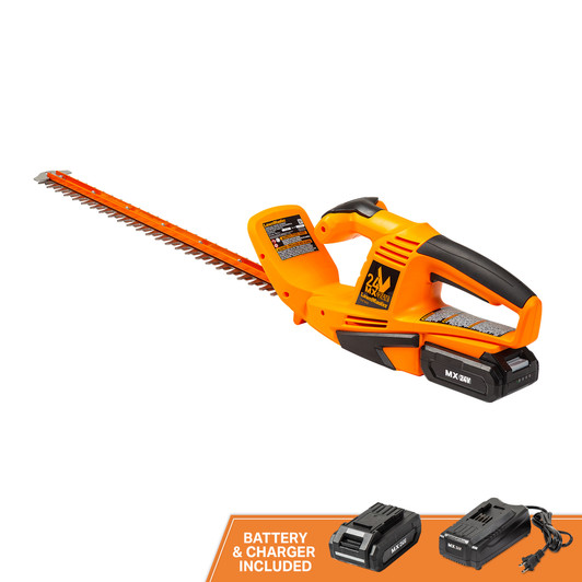 LawnMaster 22-Inch 24V Cordless Hedge Trimmer