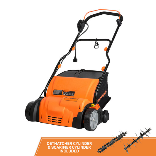 LawnMaster 15” Electric Scarifier & Lawn Dethatcher