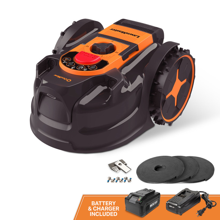 LawnMaster OcuMow 300 Series Robot Lawn Mower with Optical Navigation