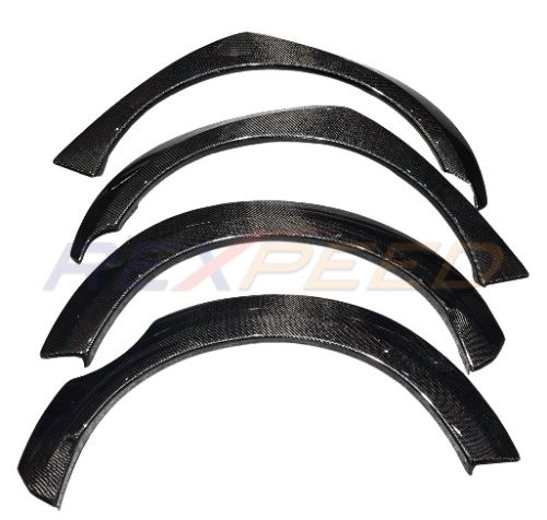 Rexpeed V4 Carbon Fiber Fender Trim Kit for the GR86 / BRZ 2022+